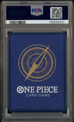 2024 One Piece OP06 EN Manga Alternate Art #118 Roronoa Zoro PSA 10 GEM MINT - Image 3