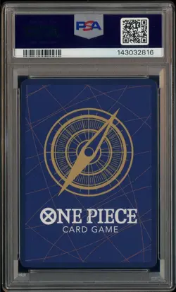2024 One Piece EN Convention Exclusive Foil #043 Monkey D. Luffy PSA 10 GEM MINT - Image 3