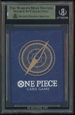 2022-24 One Piece Promos Monkey D. Luffy Regional TOP 8 Prize BGS 10 PRISTINE - Image 3