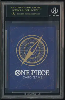 2025 One Piece Carrying on His Will #OP09004 Shanks 3rd Anniv BGS 10 BLACK LABEL - Image 3
