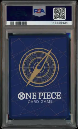 2025 One Piece OP11 En Manga Alternate Art #118 Monkey D. Luffy PSA 10 GEM MINT - Image 3