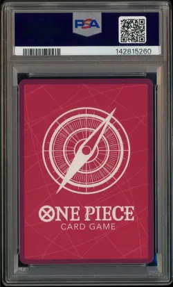 2022 One Piece OP01 En Alternate Art Errata #003 Monkey D. Luffy PSA 10 GEM MINT - Image 3