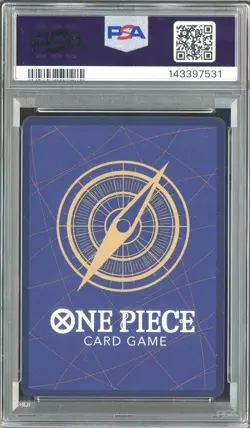 2025 One Piece OP13 EN Manga Alternate Art #119 Portgas D. Ace PSA 10 GEM MINT - Image 3