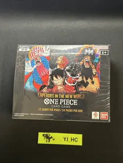 ONE PIECE OP-09 EMPERORS IN THE NEW WORLD ENGLISH BOOSTER BOX New Sealed - Image 1