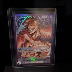 Donquixote Doflamingo OP14-060 Leader Alt Art Foil One Piece Azure Sea's Seven - Image 1