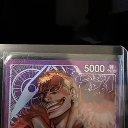 Donquixote Doflamingo OP14-060 Leader Alt Art Foil One Piece Azure Sea's Seven - Image 2