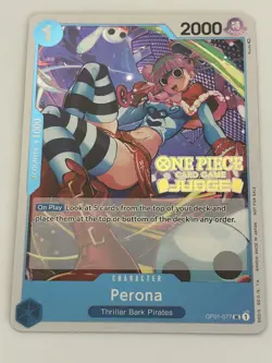 Perona (Judge Pack Vol. 2) OP01-077 One Piece Promotion Cards Foil - Image 1