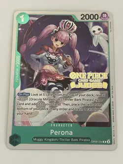 Perona (Judge Pack Vol. 5) OP09-034 One Piece Promotion Cards Foil - Image 1
