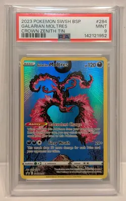 Galarian Moltres SWSH284 SWSH: Sword & Shield Promo Cards Holo - Image 1