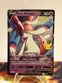 Dark Sylveon V Promo SWSH: Sword & Shield Promo Cards SWSH134 NM - Image 1