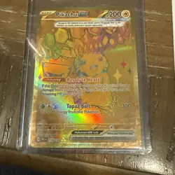 Pokemon TCG Pikachu EX Hyper Rare Card 179/131 Prismatic Evolutions - Image 1