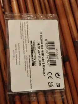 Professor's Research (Professor Willow) 2021 Pokemon Card TCG SEALED PROMO - Image 1