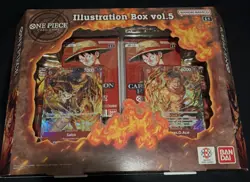 Bandai One Piece Card Game Illustration Box vol.5 with Promo Cards & Booster Box - Image 1