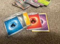 Pokemon Cards Bulk Lot of 100 Cards + 5 Energy Cards - Image 4