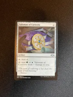 Talisman of Curiosity 232/254 Modern Horizons NM MTG Magic Card - Image 1