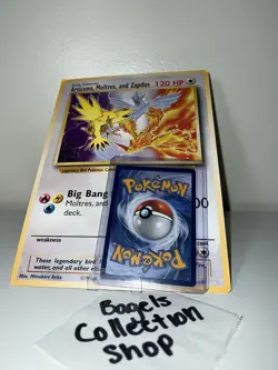 Pokemon Legendary Birds Promo Card Articuno, Moltres, Zapdos (Jumbo Card) - Image 2