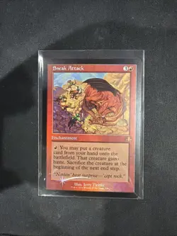 Magic: The Gathering Sneak Attack #331 Retro Frame Near Mint Condition Foil - Image 1