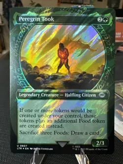 MTG LOTR Peregrin Took SURGE FOIL SHOWCASE 807 Lord Of The Rings MTG - Image 1