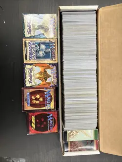 Big Magic The Gathering Collection 2 Binders With Long Box And Smaller Boxes - Image 2
