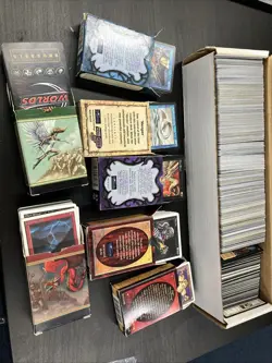 Big Magic The Gathering Collection 2 Binders With Long Box And Smaller Boxes - Image 3