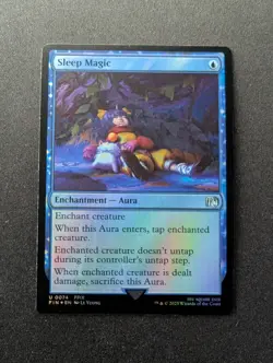 SLEEP MAGIC FOIL #74 MTG Final Fantasy - Image 1