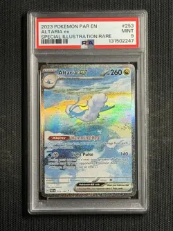 PSA 9 Altaria ex 253/182 SV04: Paradox Rift Holo SIR Pokemon Card - Image 1