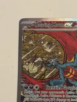 Roaring Moon ex Prismatic Evolutions 162/131 SIR NM Pokemon Card - Image 2