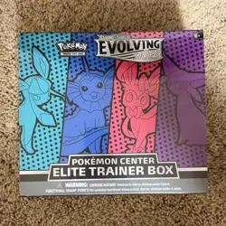 Pokemon Center Sword & Shield Evolving Skies Elite Trainer Box - Image 1