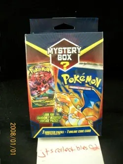 2022 Pokemon Mystery Box 3 Booster Packs Random Vintage Packs 1/10 CCG TCG - Image 1