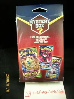 2022 Pokemon Mystery Box 3 Booster Packs Random Vintage Packs 1/10 CCG TCG - Image 2