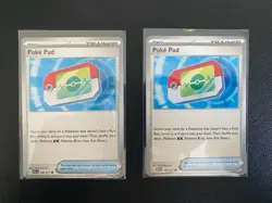 Poke Pad 198/217 (2x) Ascended Heroes Pokemon Mega Evolution TCG - Image 1