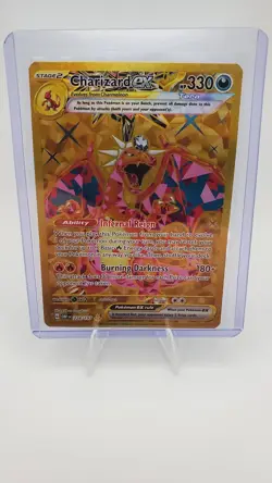 Charizard ex 228/197 Gold Secret Rare Obsidian Flames OBF Pokemon TCG - Image 3
