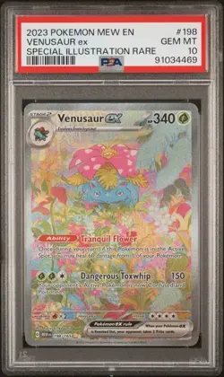 Venusaur *PSA 10* Special Illustration Rare *Scarlet & Violet 151* #198 *Pokemon - Image 1