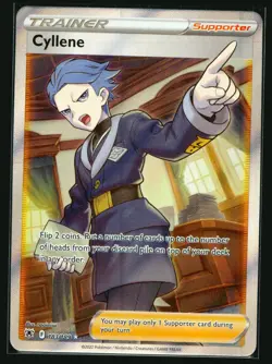 Pokemon TCG: Cyllene Full Art Ultra Rare - 183/189 SWSH10 Astral Radiance NM - Image 1