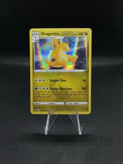 Pokemon Silver Tempest Dragonite 131/195 HOLO RARE - Image 1