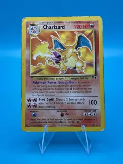 Pokemon TCG 2002 Charizard 3/110 Deck Legendary Exclusives Non Holo HP/DMG - Image 1