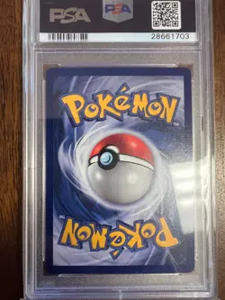 Abra 043/102 Base Set 1st Edition Regular PSA 9 MINT Pokemon TCG English - Image 2