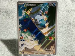 Pokemon TCG Oshawott Illustration Rare White Flare English 105/086 - Image 1