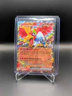 Ethan's Ho-Oh ex - Double Rare SV10: Destined Rivals 039/182 NM Pokemon - Image 1