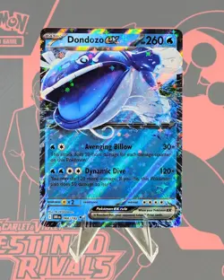 Dondozo ex 066/182 Sv10: Destined Rivals Holo Free Shipping NM Pokemon English - Image 1