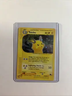 Pokemon TCG Raichu H25/H32 Skyridge Holo Rare - Image 1