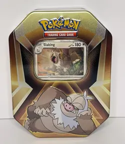 Pokemon - Triple Whammy Collector Tin - Slaking - Factory Sealed - Image 1