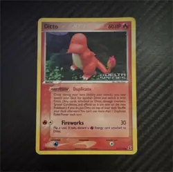 Pokemon TCG Ditto EX Delta Species 61/113 Delta Species 60 HP Common Regular - Image 1