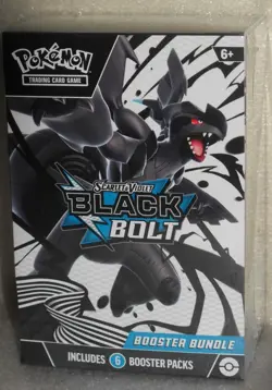 Pokemon TCG Scarlet & Violet Black Bolt Booster Bundle Brand New Factory Sealed - Image 1