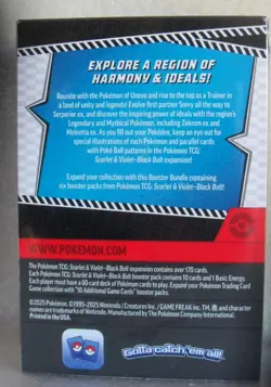 Pokemon TCG Scarlet & Violet Black Bolt Booster Bundle Brand New Factory Sealed - Image 2