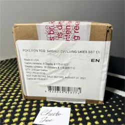 Pokemon Evolving Skies Booster Box Case First Print Sealed English RARE - Image 1