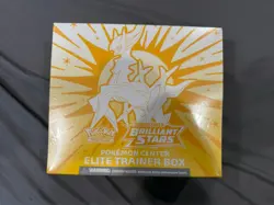 Pokemon Center Brilliant Stars ETB Pokemon TCG Sword & Shield Elite Trainer Box - Image 1