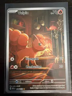 Vulpix - 138/132 Illustration Rare ME01: Mega Evolution NM Holofoil Pokemon - Image 1