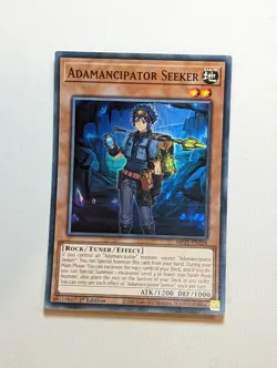 Yugioh | MP21-EN224 - Adamancipator Seeker - Super Rare - 1st ed - Image 1