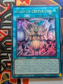 Yu-Gi-Oh! - Stand Up Centur-Ion! - MP24-EN299 - Ultra Rare - 1st Edition - Image 1